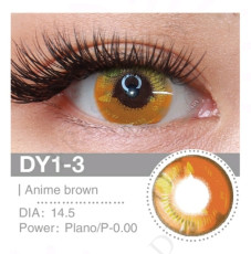 DY1-3 Anime Brown Contacts