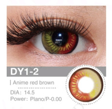 DY1-2 Anime Red Brown