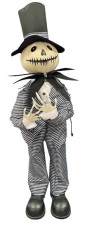 Animated Nightmare Standing Pumpkin 90cm