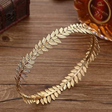 Steel Gold Leaf Crown 