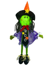 115cm Multi-Coloured Standing Witch