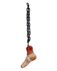 Bloody Foot On Chain