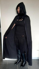 Budget Adult Hooded Cape - Black