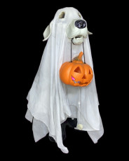60cm Halloween Ghost Dog