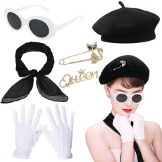 Black French Accessory Set