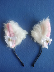 Furry White Ears