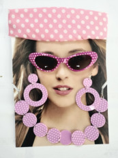 Pink 50's Accessory Set