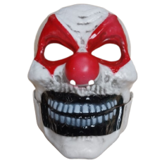 Red & Black Clown Mask