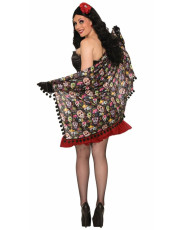 Day of The Dead Shawl