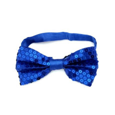 Sequin Royal Blue Bowtie