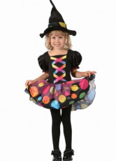 Toddler Dotted Witch
