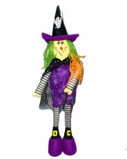 80cm Friendly Purple Witch 