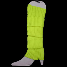 Neon Yellow Legwarmers