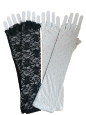 Long Lace Gloves