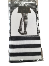 Black and White Kids Pantihose