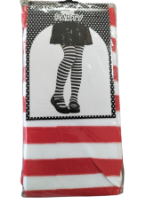 Kids Red and White Striped Stockings