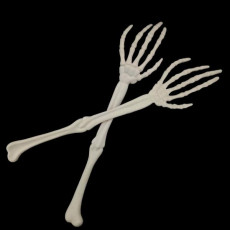 Skeleton  Serving Tongs
