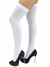 White Knee High Stockings